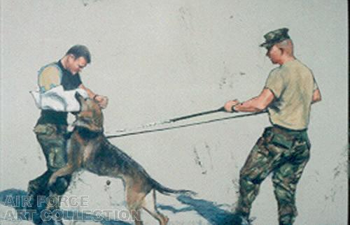 341 TRS - Training Military Working Dogs and Handlers, 10 Feb 2000